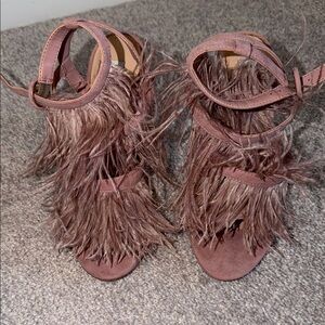 Steve Madden Feather Heels